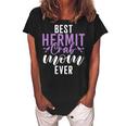 Best Hermit Crab Mom Ever Hermit Crab Mom Women's Loosen Crew Neck Short Sleeve T-Shirt Black