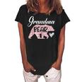 Grandma Bear Lover Grandmother Granny Grandparents Day Women's Loosen Crew Neck Short Sleeve T-Shirt Black