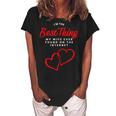 Im The Best Thing My Wife Ever Found On The Internet Husband Women's Loosen Crew Neck Short Sleeve T-Shirt Black