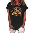 My First Trip Around The Sun Girls Fall 1St Birthday Mom Gift For Womens Women's Loosen Crew Neck Short Sleeve T-Shirt Black
