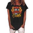 Noni Like A Grandma Only Cooler Cute Mothers Day Gifts Women's Loosen Crew Neck Short Sleeve T-Shirt Black