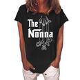 The Nonna Grandma Grandmother Grandmom Granny Grandparent Women's Loosen Crew Neck Short Sleeve T-Shirt Black
