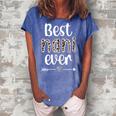 Best Nani Ever Nani Grandmother Proud Nani Grandma Gift For Womens Women's Loosen Crew Neck Short Sleeve T-Shirt Blue