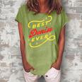 Best Denise Ever Funny Denise Name Gift For Womens Women's Loosen Crew Neck Short Sleeve T-Shirt Green
