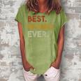Best Momo Ever Gifts For Grandma Mothers Day Gift For Womens Women's Loosen Crew Neck Short Sleeve T-Shirt Green