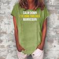 Calm Down Ive Done This On A Mannequin Gift For Womens Women's Loosen Crew Neck Short Sleeve T-Shirt Green