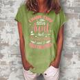 I Have Two Titles Aunt And Great Aunt And I Rock Them Both Gift For Womens Women's Loosen Crew Neck Short Sleeve T-Shirt Green