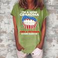 Im A Mom Grandma And Veteran Nothing Scares Me| Veterans Day Women's Loosen Crew Neck Short Sleeve T-Shirt Green