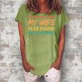 Im The Best Thing My Wife Ever Found On The Internet Gift For Mens Women's Loosen Crew Neck Short Sleeve T-Shirt Green