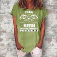 Team Kern Lifetime Member Gifts Gift For Womens Women's Loosen Crew Neck Short Sleeve T-Shirt Green
