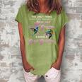 The Only Thing I Love More Than Being A Mom Great Grandma Women's Loosen Crew Neck Short Sleeve T-Shirt Green