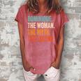 Dominique The Woman The Myth The Legend First Name Dominique Women's Loosen Crew Neck Short Sleeve T-Shirt Watermelon