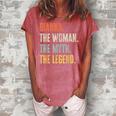Gianna The Best Woman Myth Legend Funny Best Name Gianna Women's Loosen Crew Neck Short Sleeve T-Shirt Watermelon