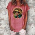 Hippie Grandma Autumn Of Arthritis Women's Loosen Crew Neck Short Sleeve T-Shirt Watermelon