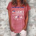 Proud Army National Guard Mom Gift For Womens Women's Loosen Crew Neck Short Sleeve T-Shirt Watermelon