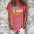 Sharon The Woman The Myth The Legend First Name Sharon Women's Loosen Crew Neck Short Sleeve T-Shirt Watermelon