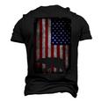 American Bear Hunter Patriotic For Dad Fathers Day Men's 3D T-Shirt Back Print Black