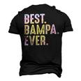 Best Bampa Ever For Men Grandad Fathers Day Bampa Men's 3D T-shirt Back Print Black