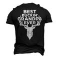 Best Buckin Grandpa Ever Deer Hunters Men's 3D T-shirt Back Print Black