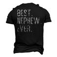 Best Nephew Ever Father’S Day For Nephew Uncle Auntie Men's 3D T-shirt Back Print Black