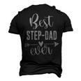 Best Stepdad Ever Fathers Day Present For Stepdad Men Men's 3D T-shirt Back Print Black