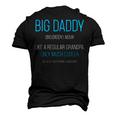 Big Daddy Like A Regular Grandpa Definition Cooler Men's 3D T-Shirt Back Print Black