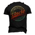 Birthday For Uncle The Man Myth Bad Influence Men's 3D T-Shirt Back Print Black