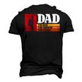 Dad The Man The Lineman The Legend Electrician Men's 3D T-shirt Back Print Black