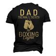 Dad The Man The Myth The Boxing Legend Sport Fighting Boxer Men's 3D T-shirt Back Print Black