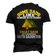 Some Dads Like Drinking Camping From Daughters Men's 3D T-Shirt Back Print Black