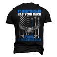 My Daughterinlaw Has Your Back Air Force Fatherinlaw Men's 3D T-Shirt Back Print Black