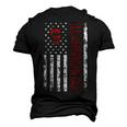 Fathers Day All American Patriot Usa Dad 4Th Of July Men's 3D T-Shirt Back Print Black