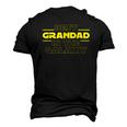 Grandad Best Grandad In The Galaxy Best Grandad Ever Men's 3D T-shirt Back Print Black