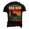 Its Not A Dad Bod Its A Father Figure Fathers Day Men's 3D T-Shirt Back Print Black