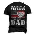 Military Retirement Hes Not Just A Veteran He Is My Dad Men's 3D T-Shirt Back Print Black