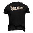 New Girl Dad Of Girls Daddy Fathers Day Men's 3D T-Shirt Back Print Black