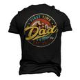 Promoted To Dad 2023 For New Dad First Time Men's 3D T-Shirt Back Print Black