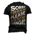 Send Me To The Garage Car Guy Or Mechanic Men's 3D T-Shirt Back Print Black