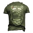Asshole Dad & Smartass Daughter Best Friend For Life Men's 3D T-Shirt Back Print Army Green