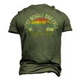 Best Beagle Dad Dog Fathers Day Doggy Men's 3D T-Shirt Back Print Army Green