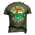 Best Beeping Dad Ever Fathers Day Metal Detecting Men's 3D T-shirt Back Print Army Green