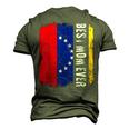 Best Venezuelan Mom Ever Venezuela Flag Men's 3D T-shirt Back Print Army Green