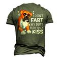 Boxer Dog Mom Dog Dad Dog Lover Women Men Men's 3D T-Shirt Back Print Army Green