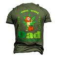 Cbd The Man The Myth The Legend Stoner Dad Marijuana Men's 3D T-shirt Back Print Army Green