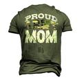 Cool Proud Army Mom Mommies Military Camouflage Men's 3D T-Shirt Back Print Army Green