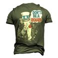 Dont Be A Richard Uncle Sam Patriotic Quote Men's 3D T-Shirt Back Print Army Green