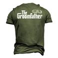 The Groomfather Father Of The Groom Wedding Bride Groom Men's 3D T-Shirt Back Print Army Green The Groomfather Father Of The Groom Wedding Bride Groom Men's 3D T-Shirt Back Print Army Green