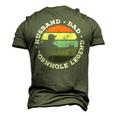 Husband Dad Cornhole Legend Boss Of The Toss Cornhole Mens Men's 3D T-shirt Back Print Army Green