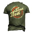 Its Not A Dad Bod Its A Father Figure Dad Joke Men's 3D T-Shirt Back Print Army Green