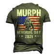 Memorial Day Murph Us Military On Back Men's 3D T-Shirt Back Print Army Green
